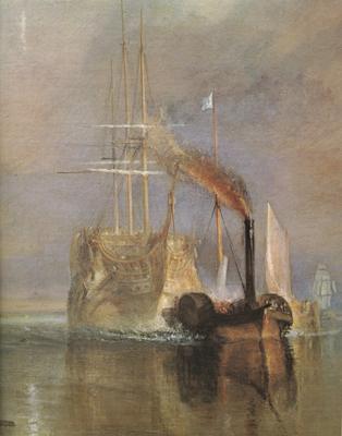 Joseph Mallord William Turner The Righting (Temeraire),tugged to her last berth to be broken up (mk31) oil painting image